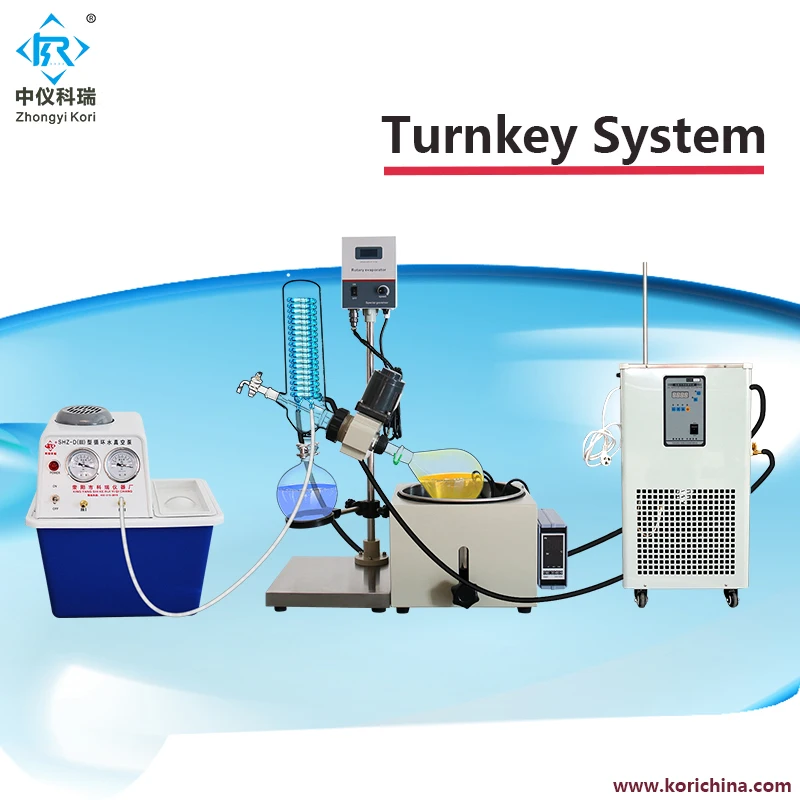 Vacuum crystallization system rotary evaporator rotovap evaporative crystallizer