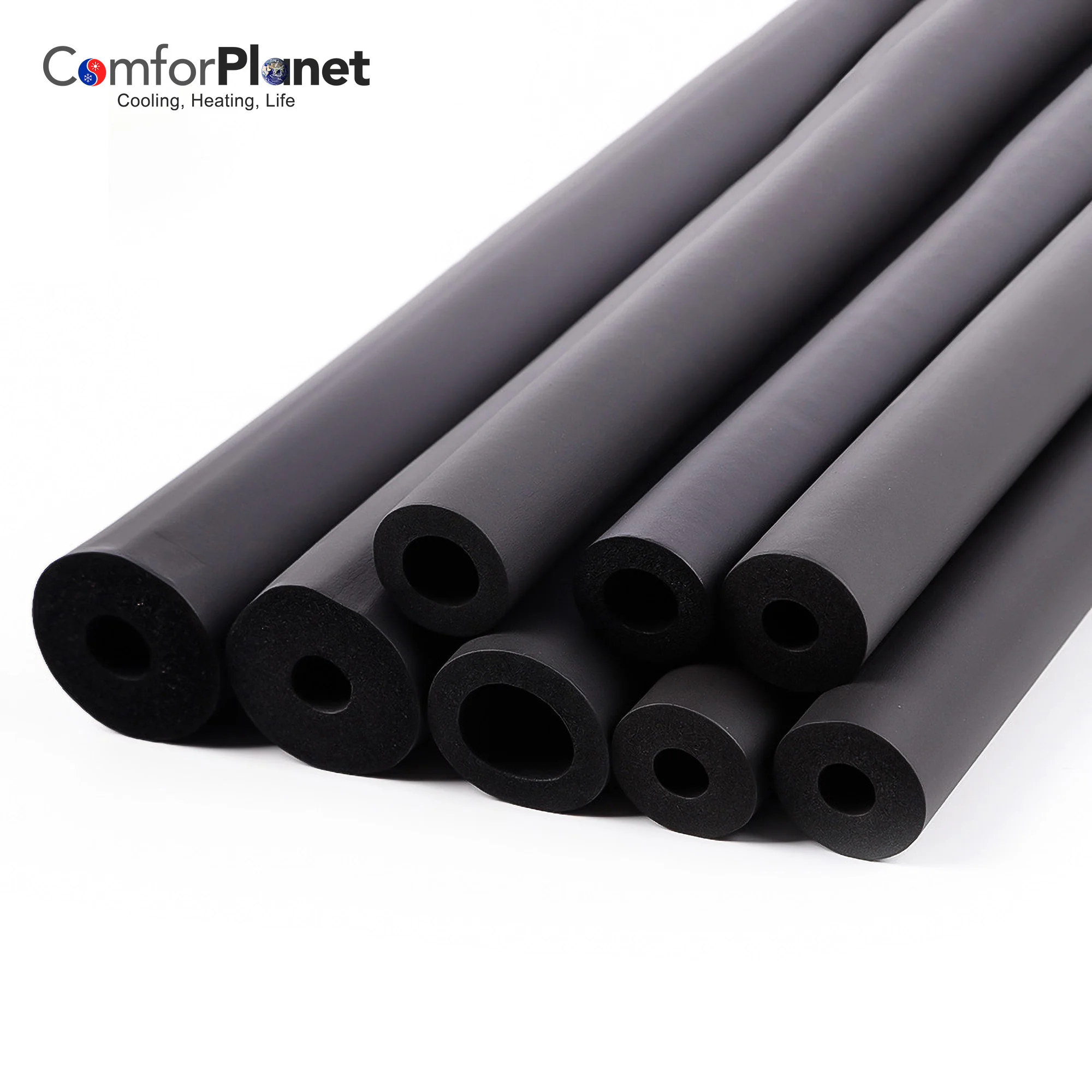 HVAC factory price Air conditioning Insulation Pipe Insulation Tube Pipe Insulation Rubber Pipe