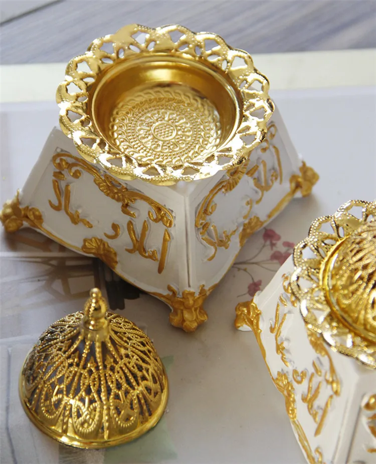 Middle East Arabic Bakhoor Incense Burner Resin Ramadan Aromatherapy