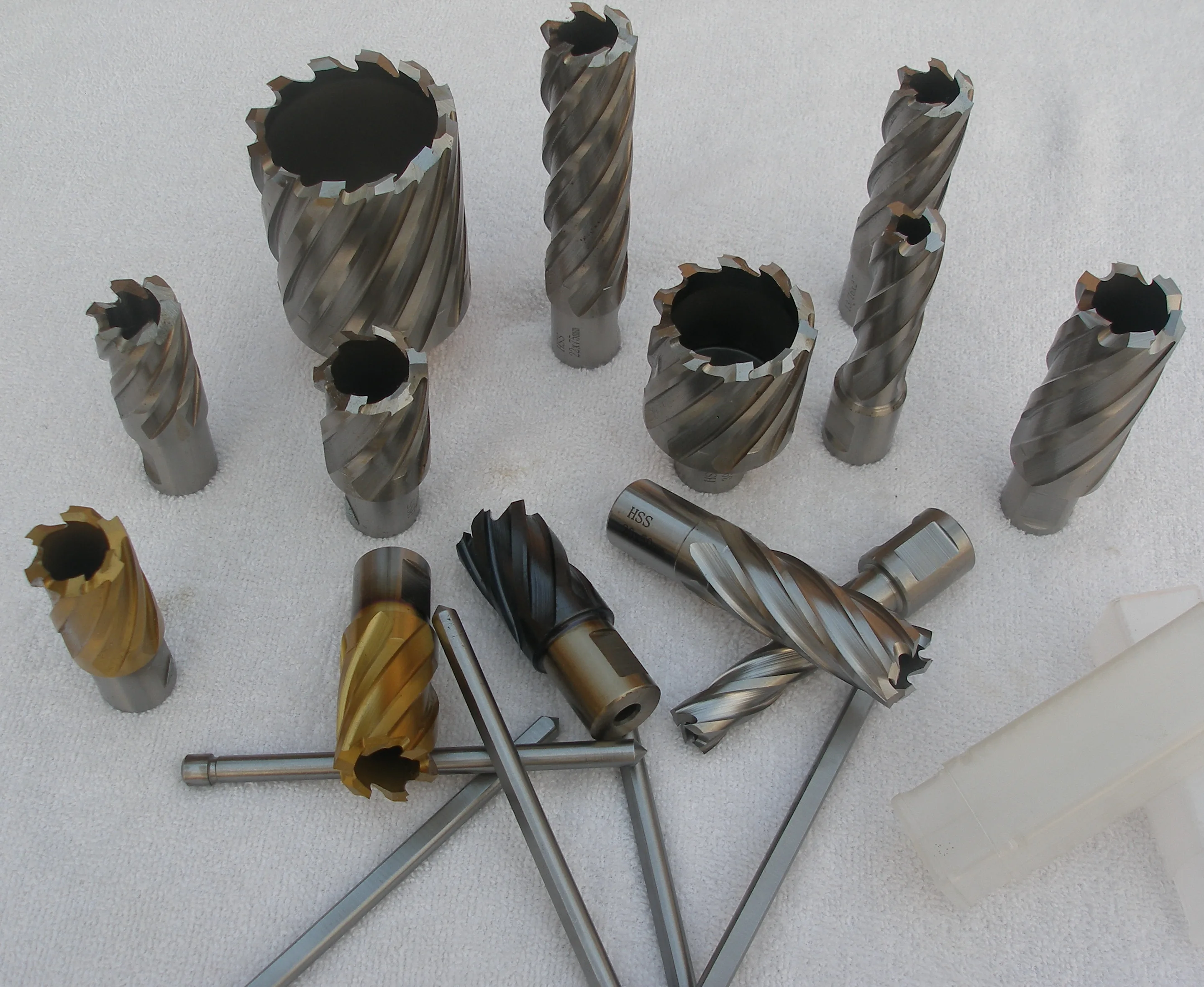 HSS annular cutter 25mm cutting depth magnetic drill cutter with universal shank