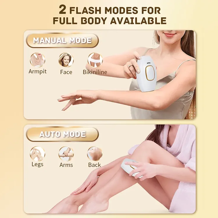 2023 Beperfect Home Use Beauty Intense Pulsed Light Portable IPL Hair Removal Device Professional Laser IPL Hair Removal