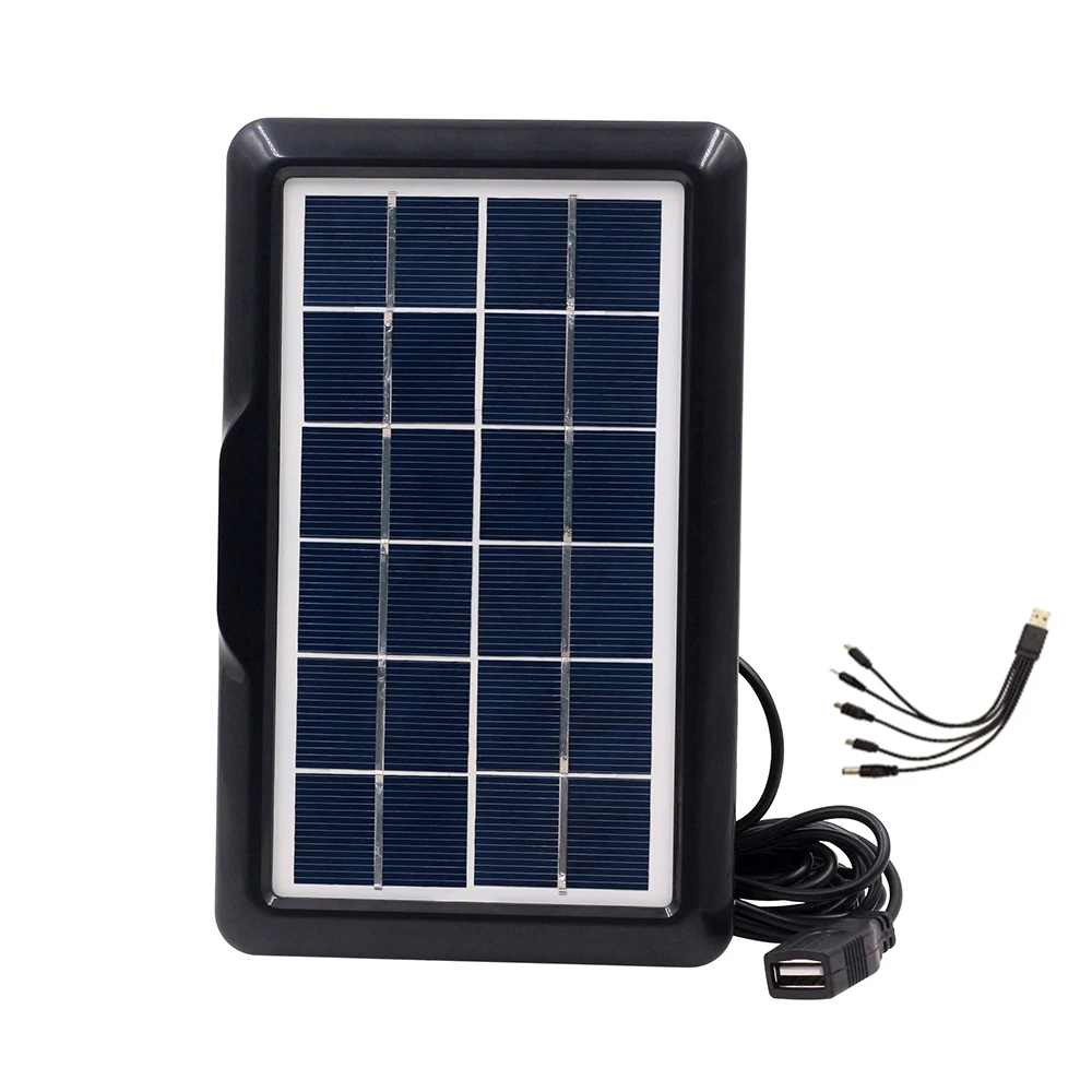 High Efficiency Solar Panel Wholesale Portable Mini Solar Panel 2W 6V Low Price Solar Panel Charger for Mobile Phone Charging