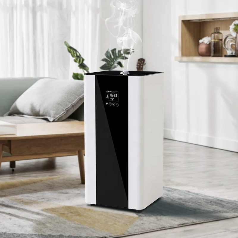 Tonemy Luxury Metal Electric Waterless Essential oil Diffuser 3000A Low Consumption 2000-3000m³ Coverage HVAV Diffuser Machine