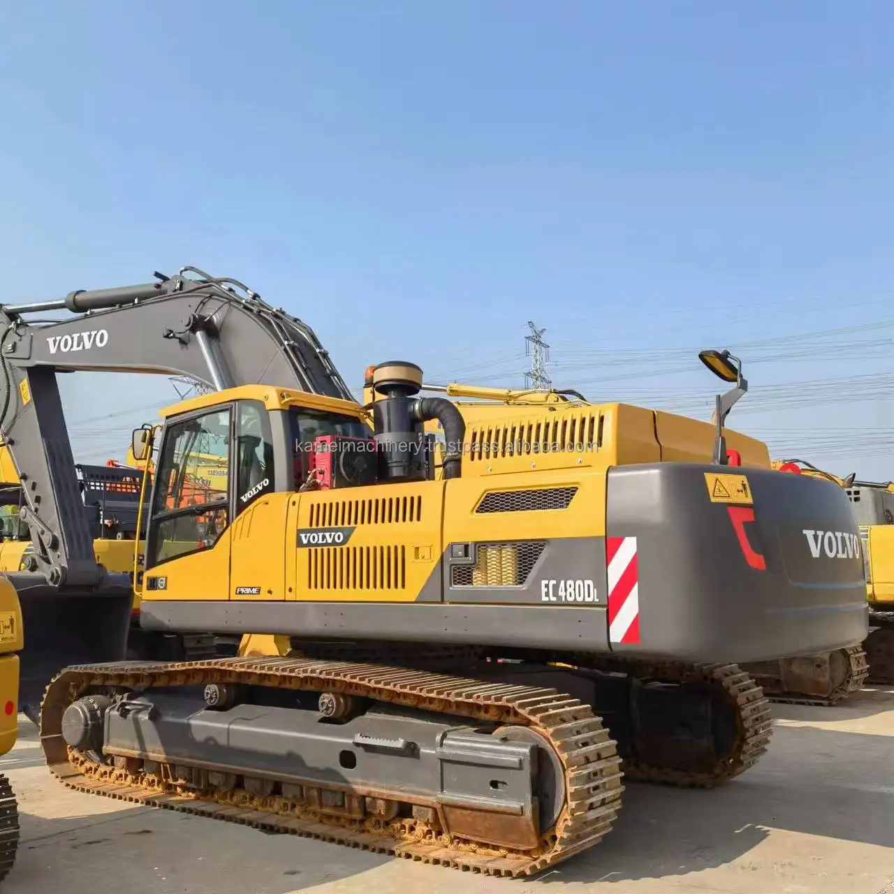 Volvo 480 высокопроизводительный 40-тонный гусеничный экскаватор EC480DL дешевая распродажа в Шанхае лидер продаж