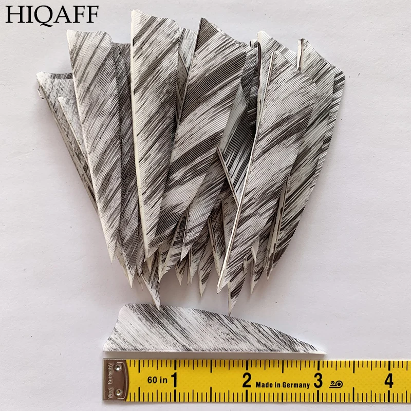 3 INCH Shield Camouflage Turkey Feather Archery Fletching Right Wing For Hunting Shooting Arrow Accessories