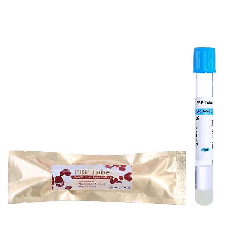Производитель одноразовых стерильных трубок prp acd gel biotin ha 10 мл для Центрифуги