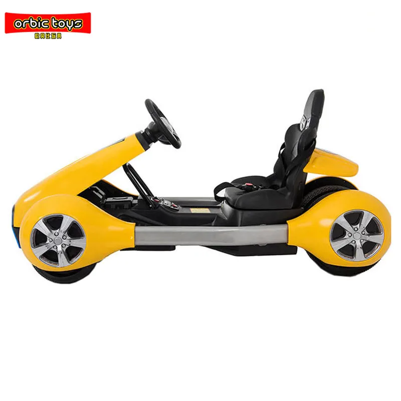 kids electric go kart  with racing style and two motors
