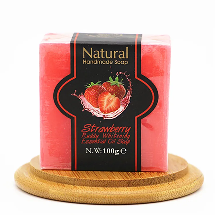 Factory wholesale whitening colorful shea butter organic cold process mild soap for face whitening saop