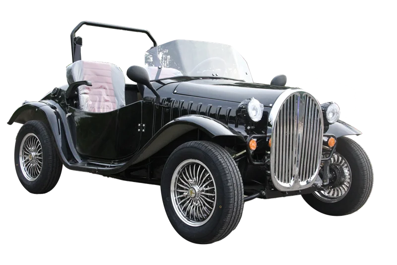 1800W / 3000W golf electric car with 72V 60AH / 72V 80AH lithium battery vintage car model for adult club