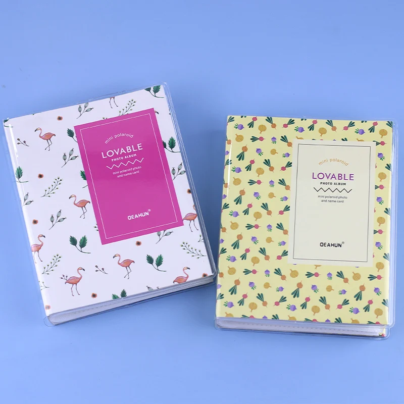 Wholesale PVC waterproof cartoon kpop photo clip album for 2x3/3x5 Inch,instax mini film