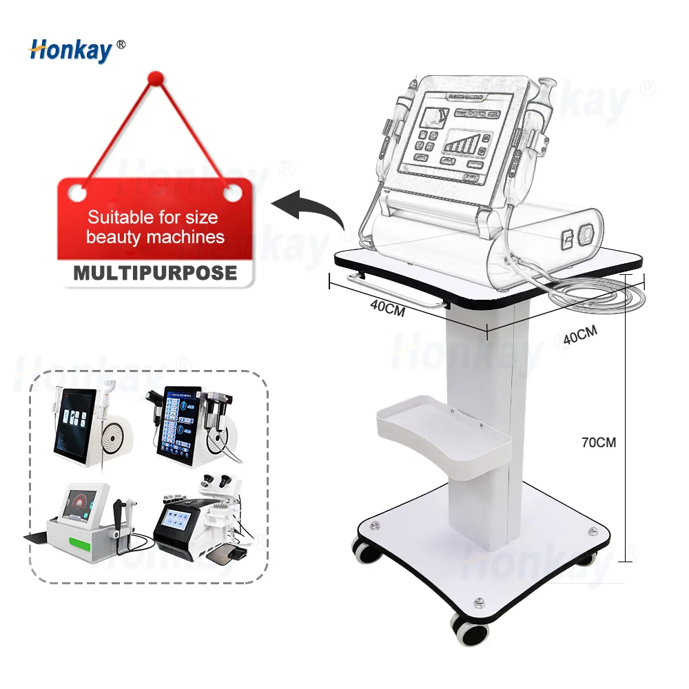 Oem Factory Office Building Glam Hairdressing Wooden Salon Trolley