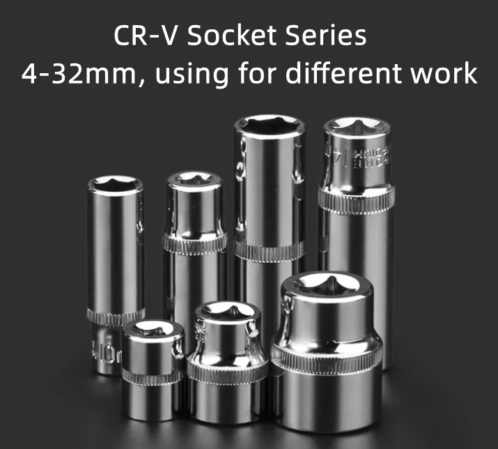 Factory Direct 108pcs socket wrench set hand tools steel