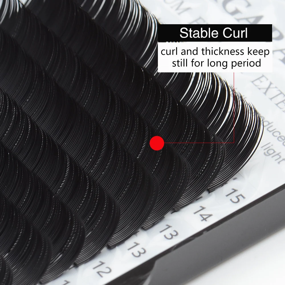 NAGARAKU mix length eyelash extension synthetic mink pesta as pelo a pelo super professional dai pesta as nagaraku