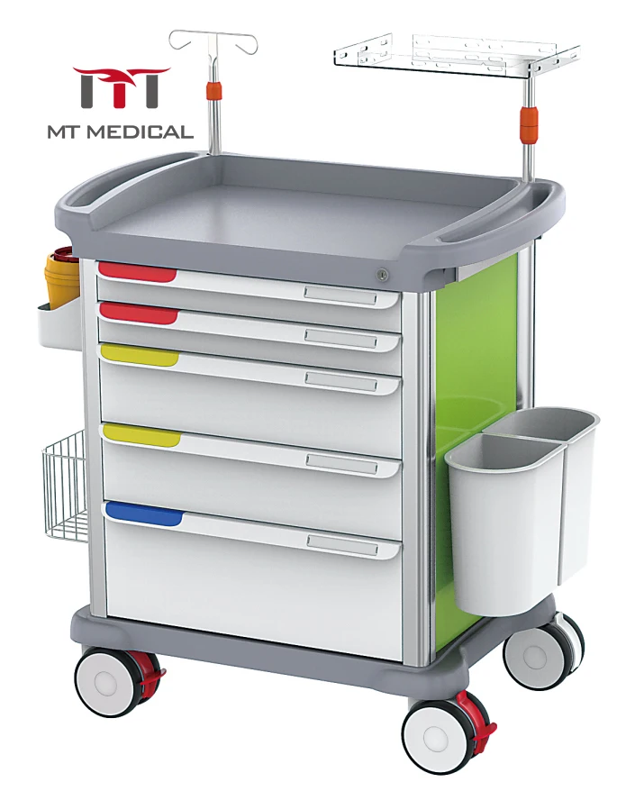 Тележка для доставки лекарств, медицинская тележка для лекарств, тележка для экстренных случаев