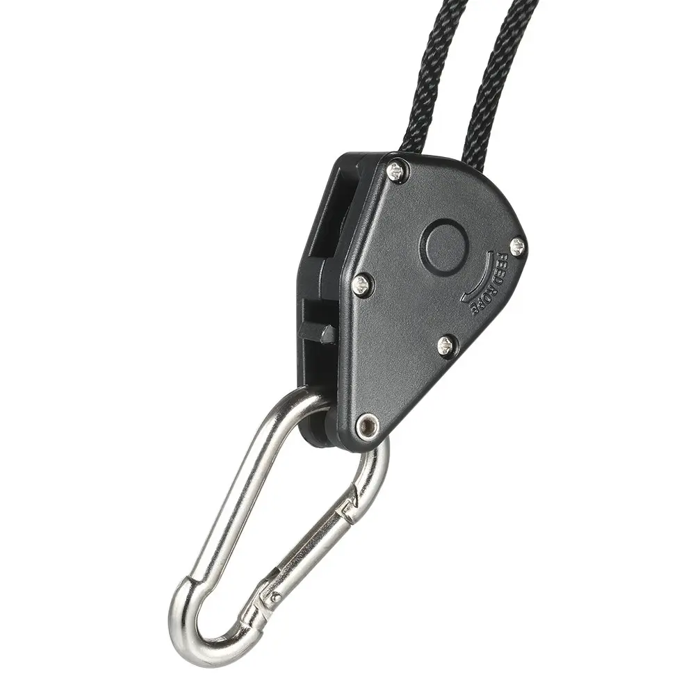 Высококачественное освещение для гидропоники рефлекторный трос храповая веревка для теплиц вешалка для освещения с храповым механизмом