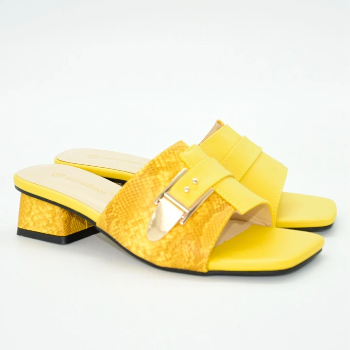 AX6270 African Style design high quality Slipper for women party