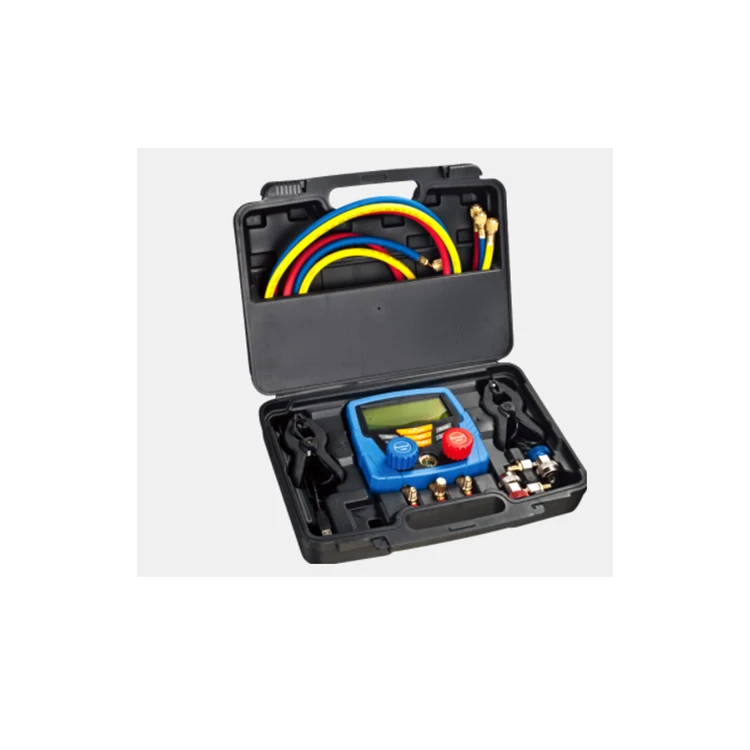HONGSEN  HS-350A-AD refrigeration digital manifold gauge set for 61 refrigerants