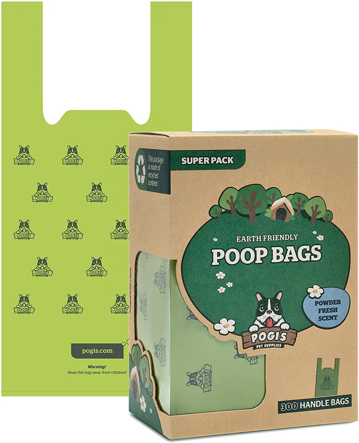 100% биоразлагаемый оптовый сертификат Pet Poop пластиковый пакет для собак мешок мусора сумка
