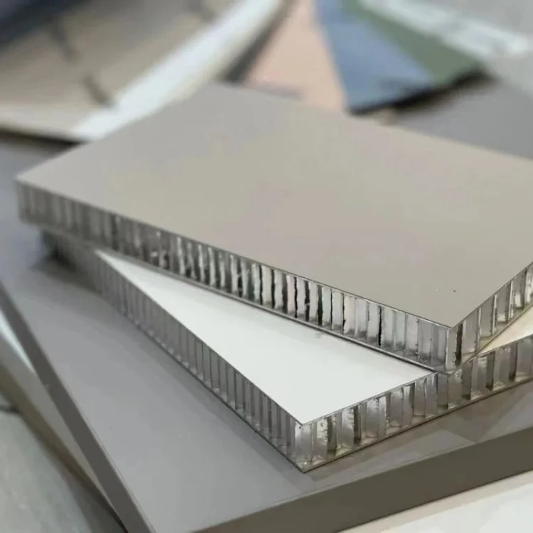 Commercial 25mm  Lightweight Stone Aluminium Aluminum Core Honeycomb Panel