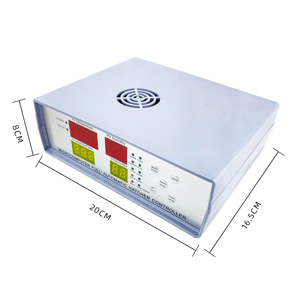 External 18K2 Intelligent Incubator Controller Temperature And Humidity Control System Fully Automatic Incubator Thermostat
