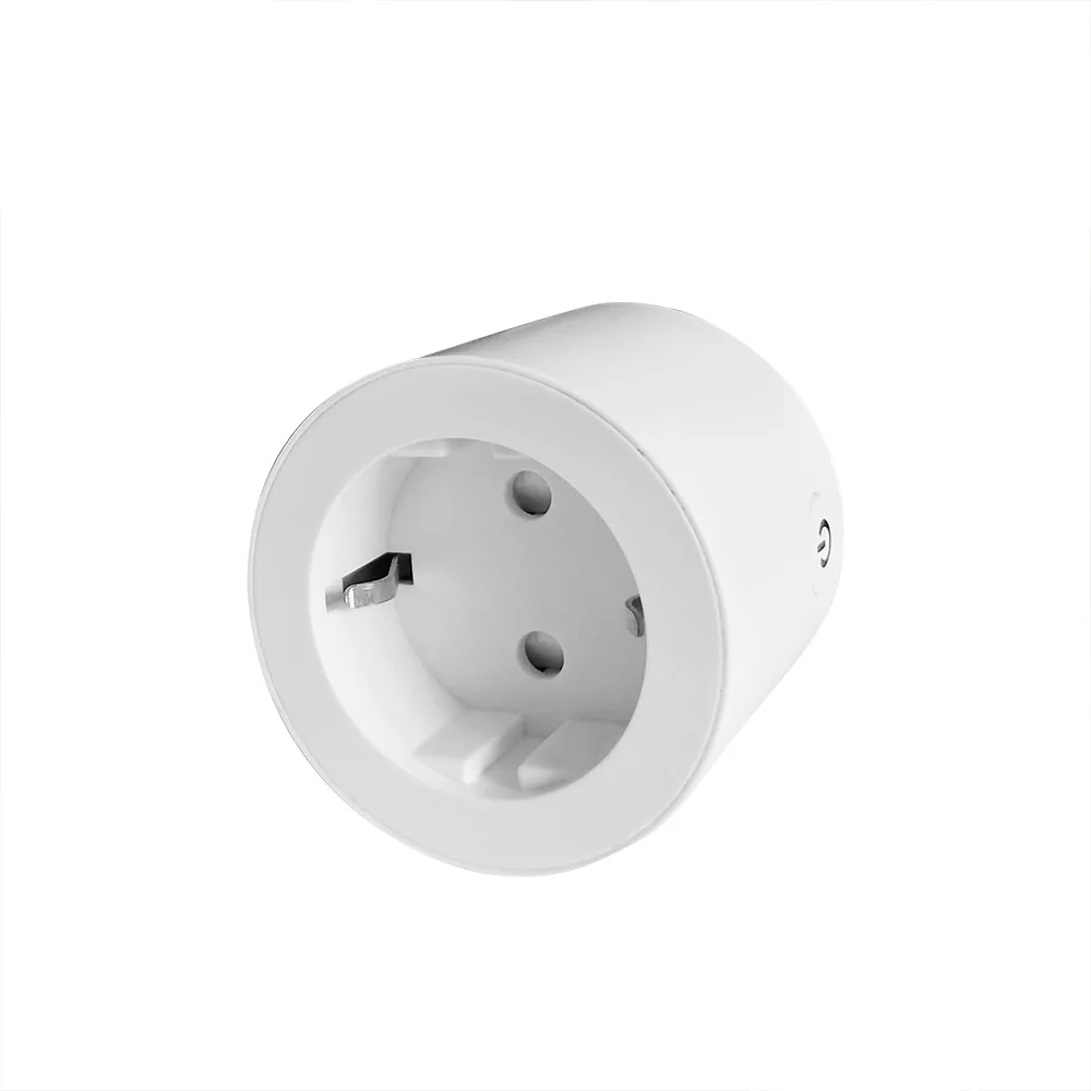 Single 1 Outlet Wireless Wifi Smart Socket EU Version White Wifi Smart Plug Power Socket With App