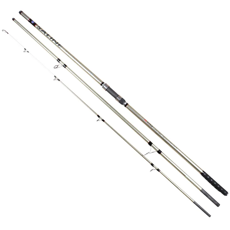 
14ft 15ft Spinning Fishing rods Reels Combo beach Caster Long Distance casting 