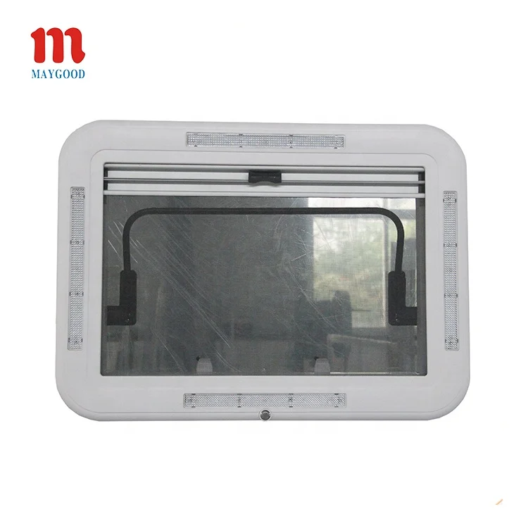 MG16SL 800*500 mm roof skylight aluminium top hung frame roof window