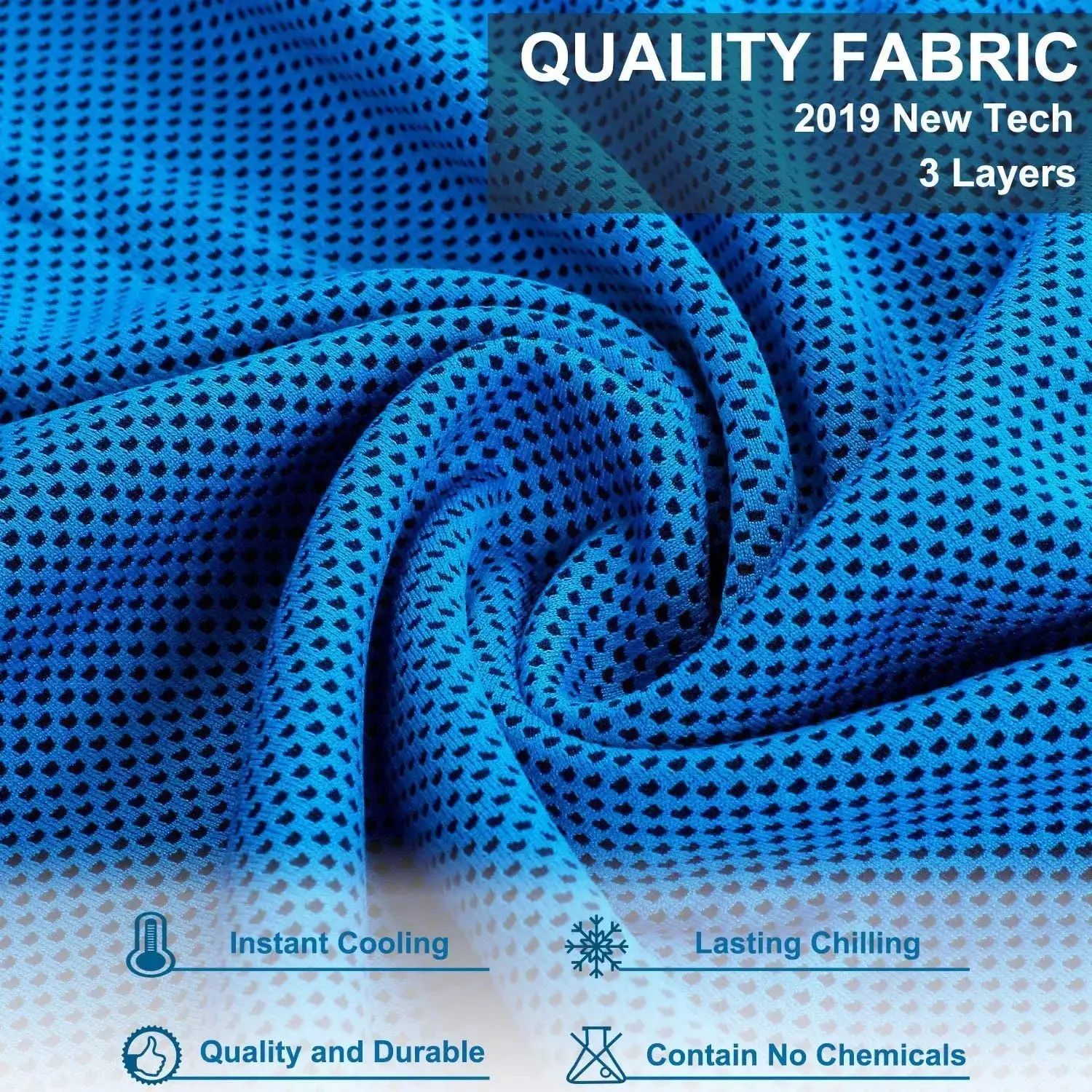 120g Soft Physical Rapid Cooling Ice Sports Towel For Gym Fitness