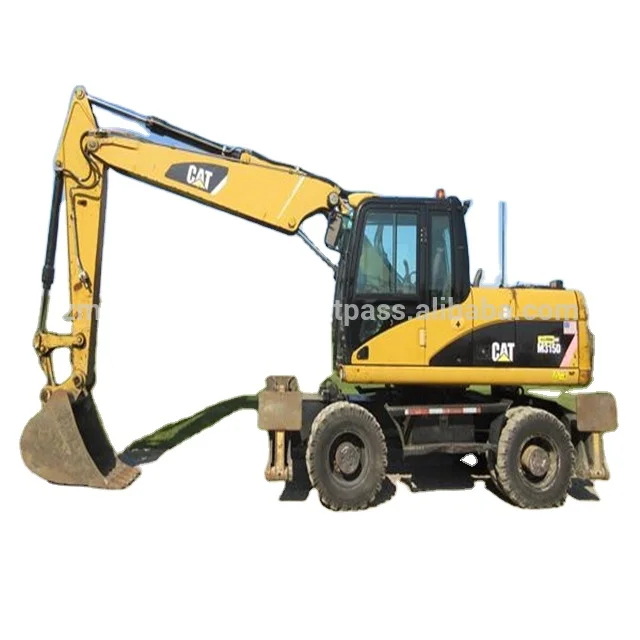 used cat M315d wheel excavator used caterpillar 315 312 wheel excavator for sale