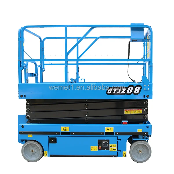 Manufacturers 4-16m Moving Small One Man Lift Battery Powered Hydraulic Electric Aerial Lift Mobile Scissor Lift