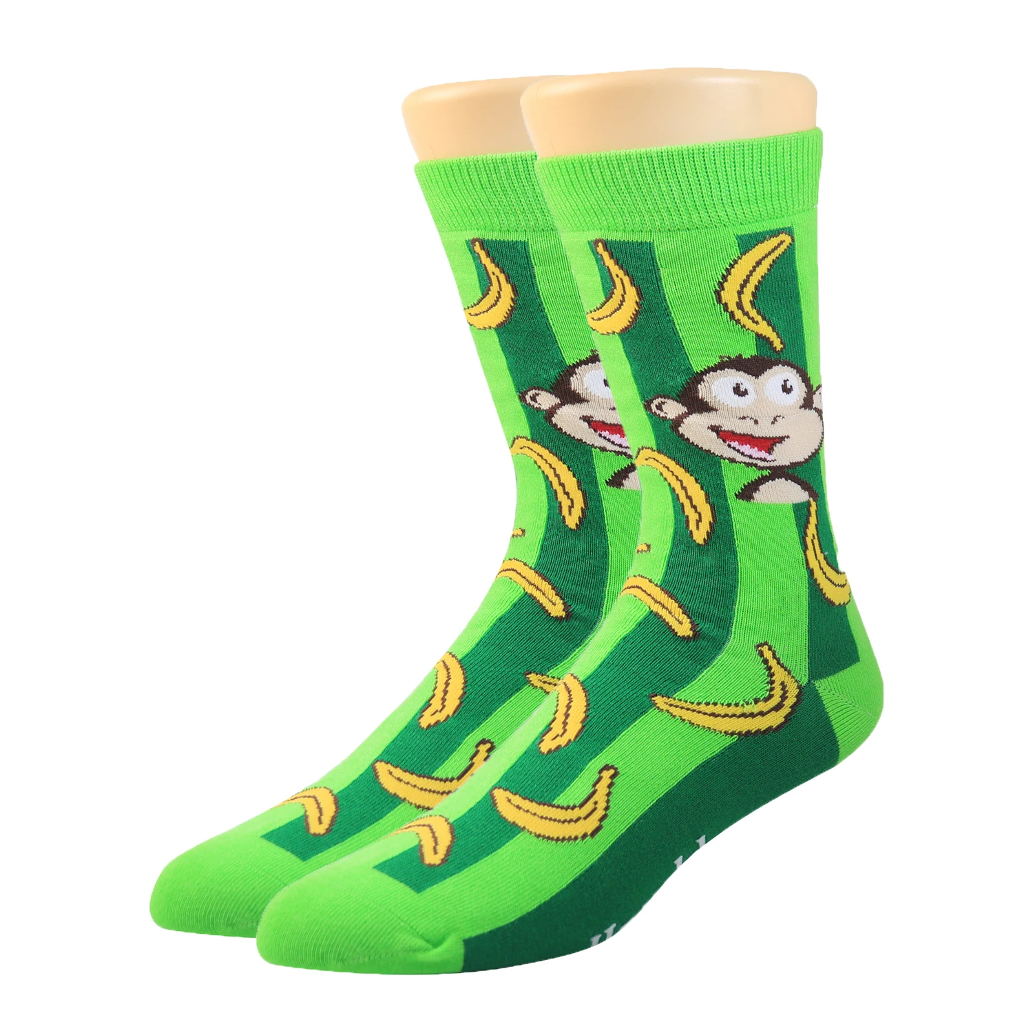 hot sale knitting happy socks British style fashion classic dress crew  men plaid stripes vintage cotton happy socks