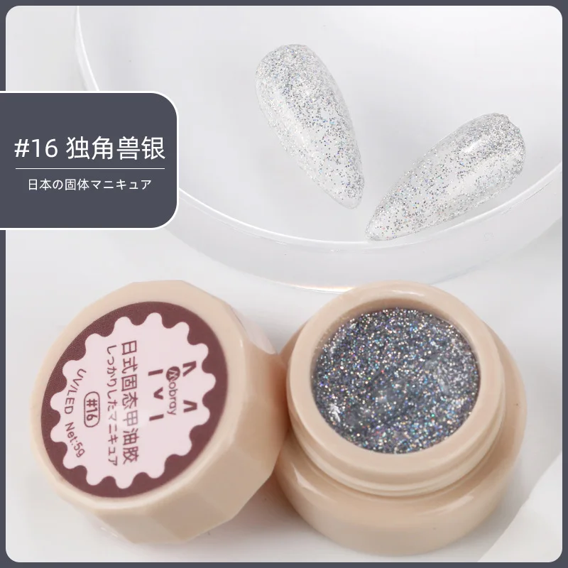 Japanese Style Solid Cream UV Gel 5ml Nail Gel Polish 48 Colors Soak Off UV LED Painting Gel Soak off Manicure Nail Varnish