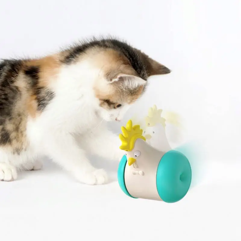 Pet toys new arrivals 2022 Eco friendly funny interactive option cat toy mouse tease electronic tumbler cat pet toys