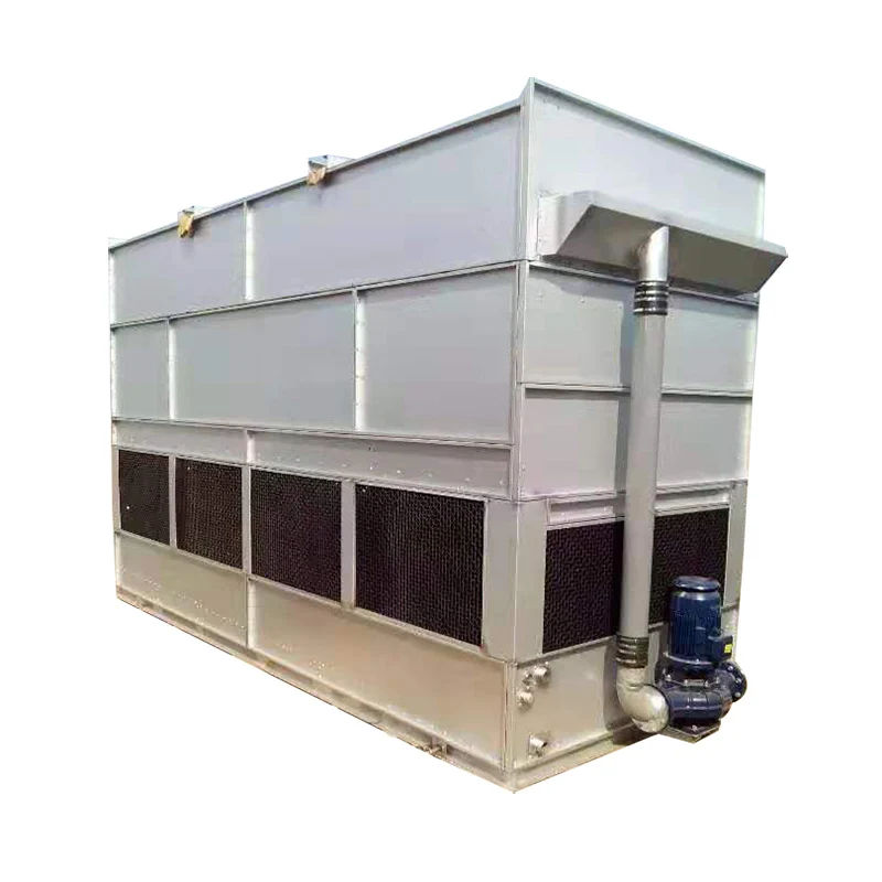 Closed cooling tower for water cooling chiller