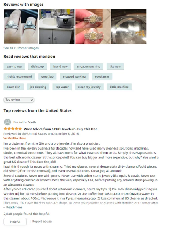 industrial ultrasonic cleaner 600ML Ultrasonic mini jewelry ultrasound