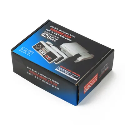 Классическая игровая консоль 620 встроенные игр для игровой консоли NES с Av выходом 2 игры