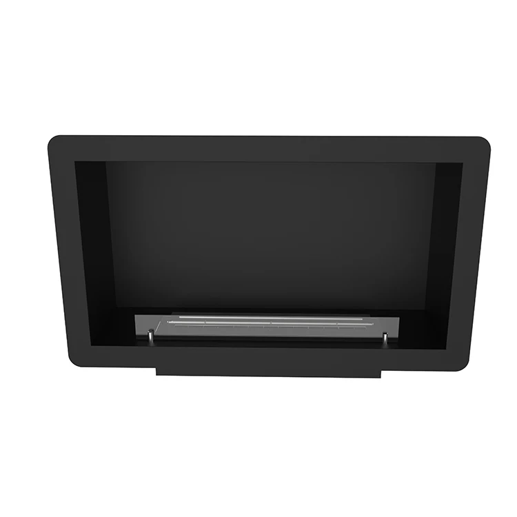 Wholesale 120*65*38CM Modern Frame Plug In Home Ventless Ethanol Stainless Steel Fireplace