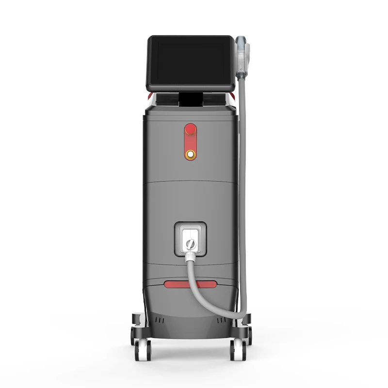 Permanent painless big spot size 15mm*30mm triple wavelength diode laser hair removal for sale