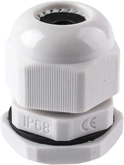 IP68 Waterproof Solar Cable Entry Gland 1 Hole Rectangular Solar Panel Gland For RV Boats Yacht