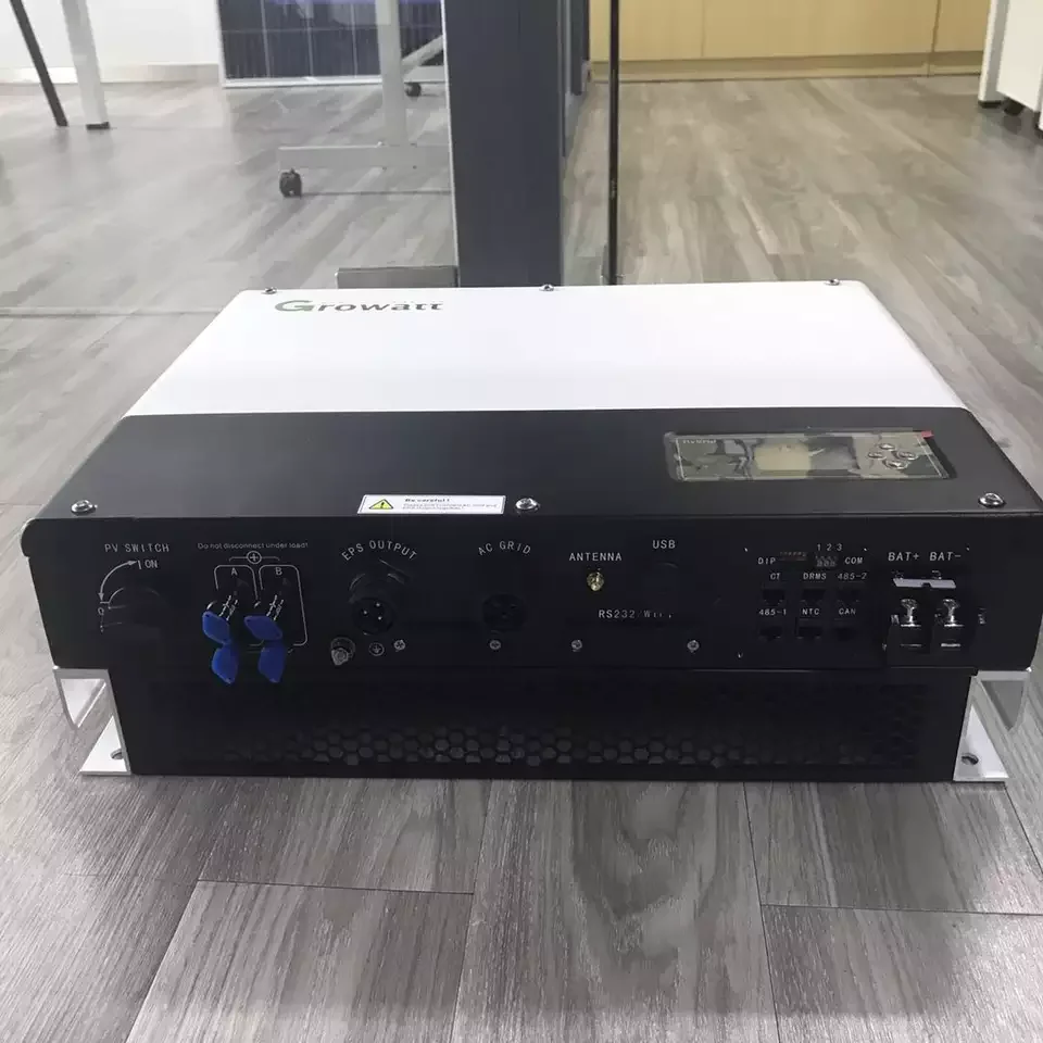 Wholesale Price Solar Panel Hybrid Inverter 5kw Price Pure Sine Wave Solar Power Inverter 5000w Growatt Hybrid Inverter