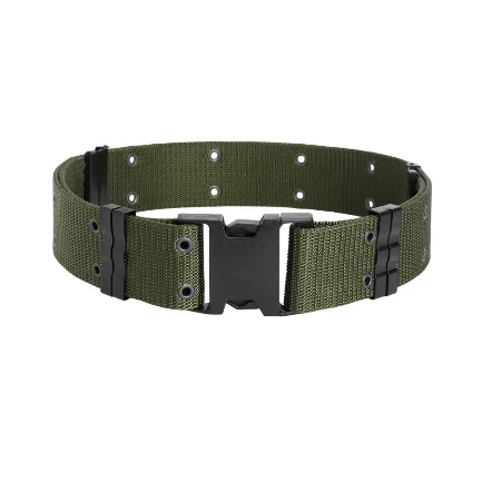 
Stock Military Nylon Tactical Belt with Automatic Buckle Adjustable Outdoor Army Duty Hunting Training Waist Belt 