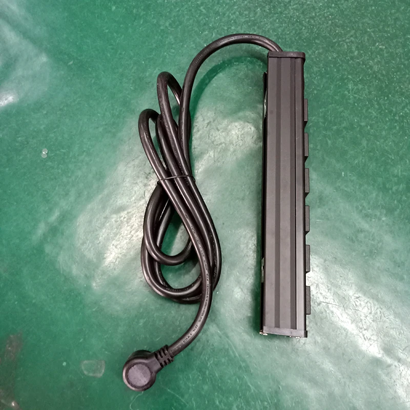 Chinese Factory BAYU safety US electric 20A extension AC aluminum materials plug industry power strip with switch outlet socket