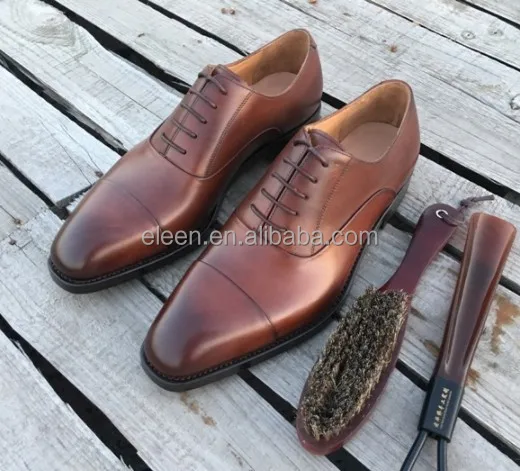 
OEM Handcrafted design men official formal Oxfords fashion good dress genuine leather shoes 
