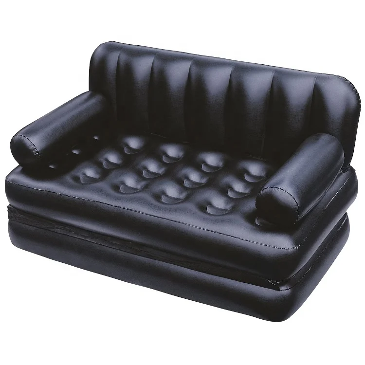 
BESTWAY 75054 Factory Hot Sales Inflatable Double Multi-functional PVC sofa chair indoor for relaxing lounger or double bed 