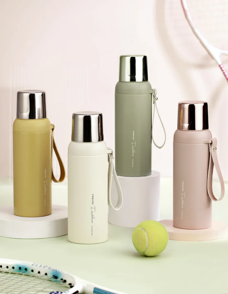 Продукт каждый продукт 316L бутылка из нержавеющей стали большой емкости с небольшой крышкой для чашки Портативный уличный автомобильный Термопот оптом