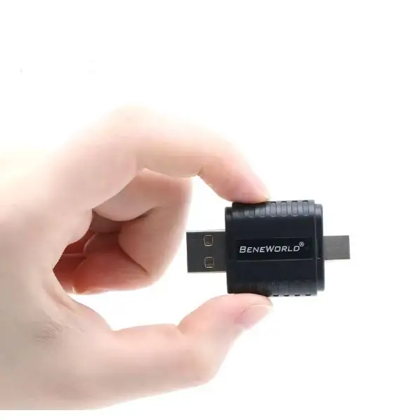 Fashion Design Portable 2-in-1 Wireless CarPlay Android Auto Adapter USB Carplay Converter Box For Most Car