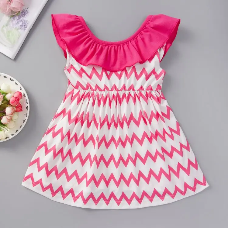 
Summer newborn 3years girl baby smocked dress A line sleeveless infant dress for wholesale 