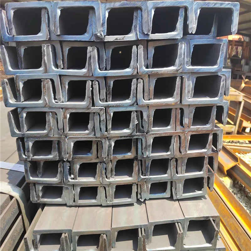 High quality S355 Q235 carbon steel U channel hot rolled carbon U beam slotted factory price