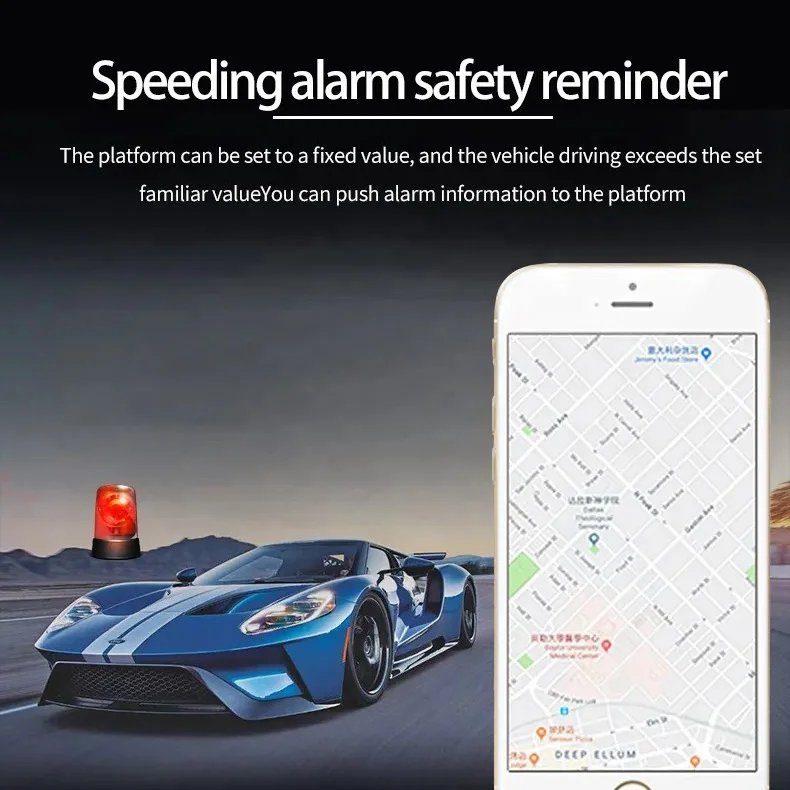 HONEYGUARD HCS011 Cut Off Fuel ACC Detection Motorcycle GPS Tracking Device Hidden Vehicle Locator Car Relay GPS Tracker