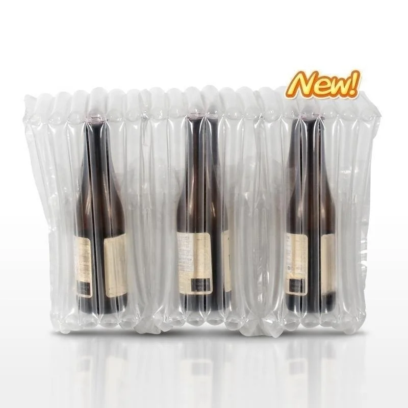 Protective Cushioning Waterproof Material Thickened Inflatable Air Column Bag For Bottle Packaging